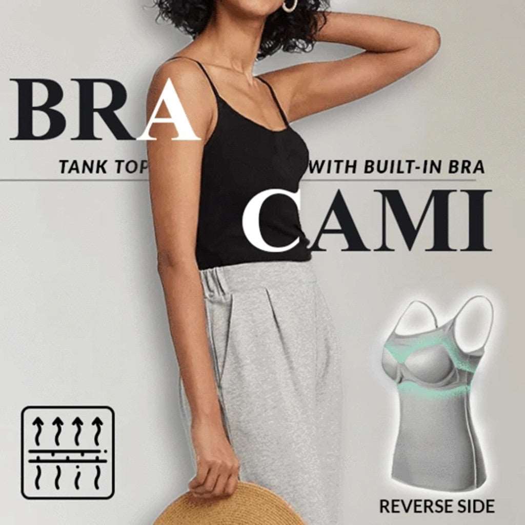 Camila™ Tanktop mit integriertem BH (1+1 Gratis)
