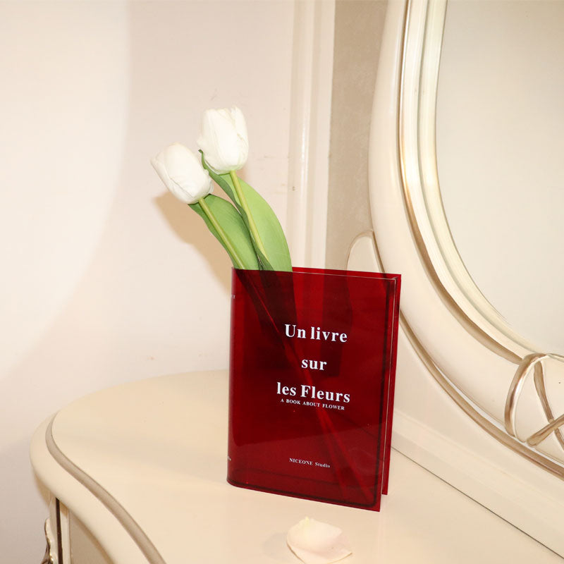 Blumenbuch Vase - An Einzigartigkeit nicht zu übertreffen!