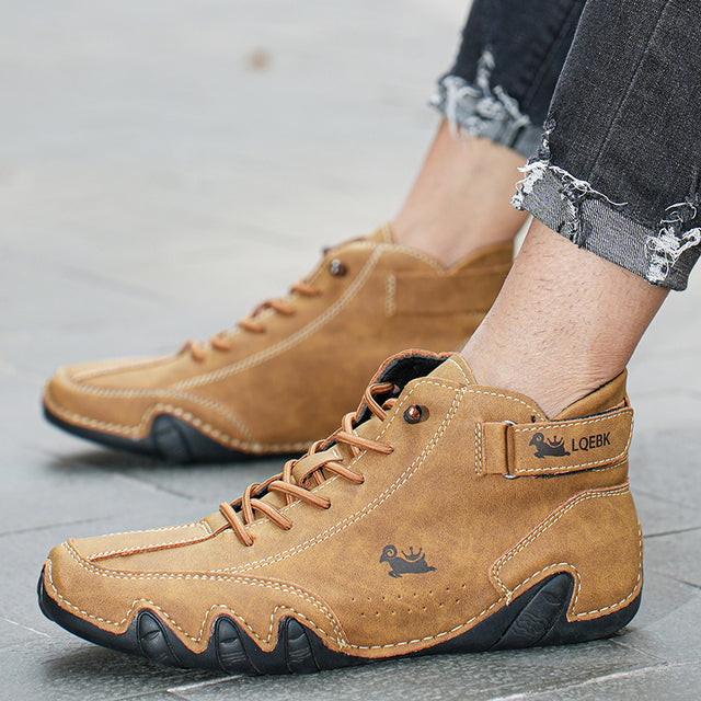 Naturfit™ - Barfuß-Sneaker aus geschmeidigem Leder (Unisex)
