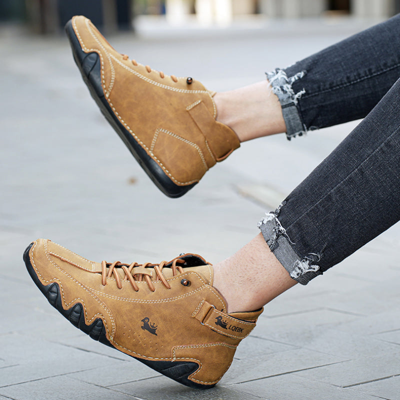 Naturfit™ - Barfuß-Sneaker aus geschmeidigem Leder (Unisex)