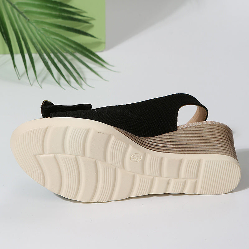 Seylah™ - Sandalen mit Absatz und Schleife