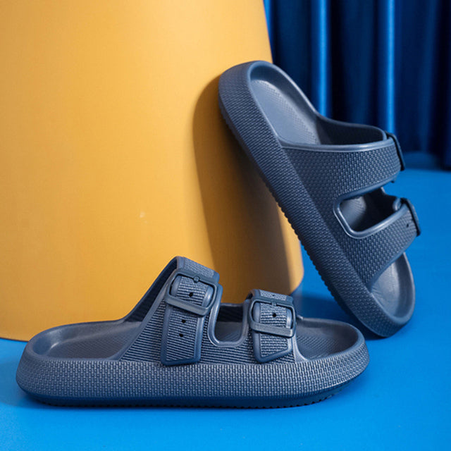Mella™ - Weiche Sohle Kissen Slides Sandalen