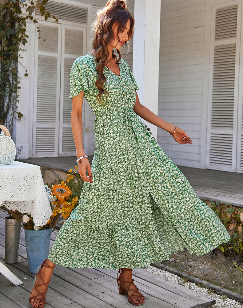 Lucia™ - Vintage langes Frauenkleid