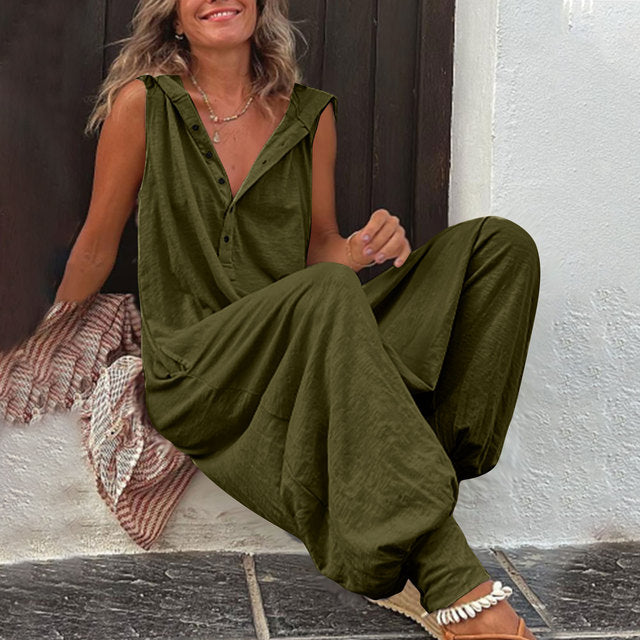 Sylvia™ - Vintage Jumpsuit Sommer