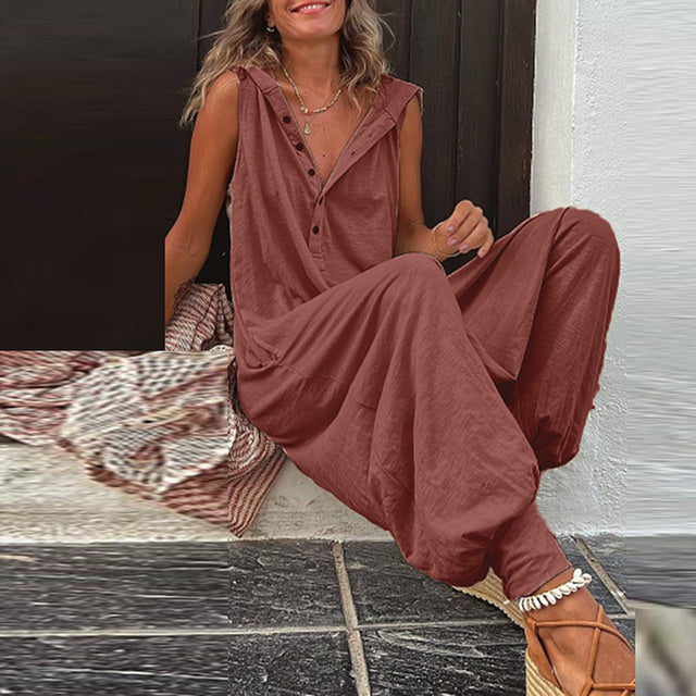 Sylvia™ - Vintage Jumpsuit Sommer