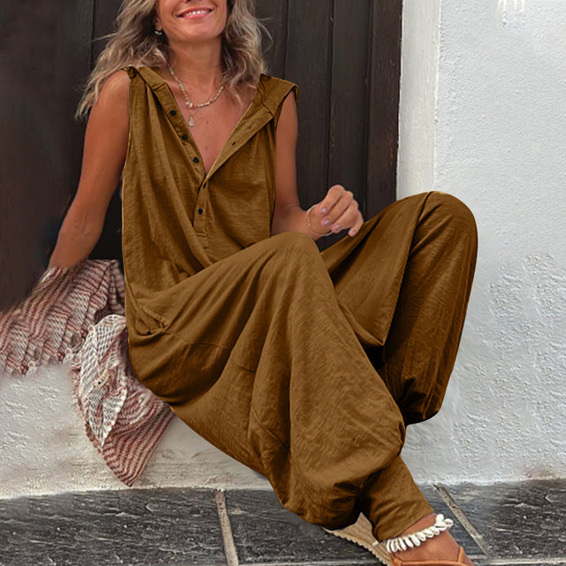 Sylvia™ - Vintage Jumpsuit Sommer
