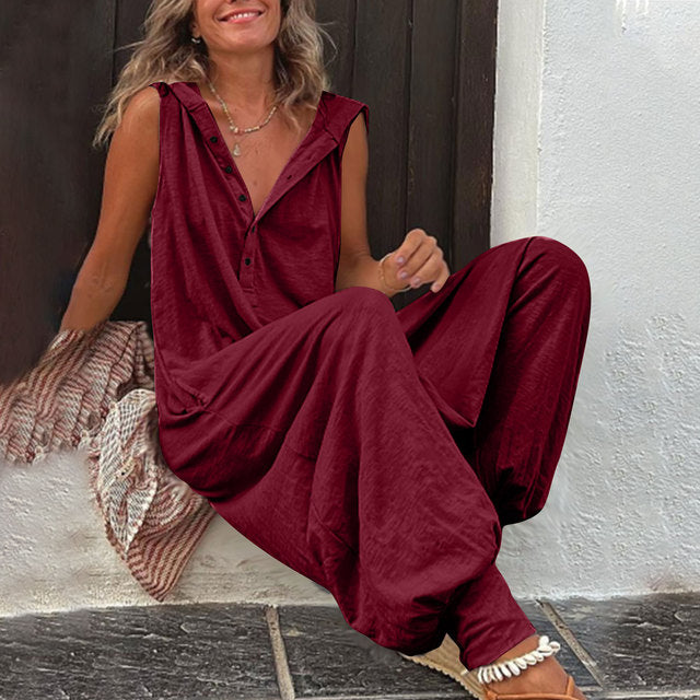 Sylvia™ - Vintage Jumpsuit Sommer