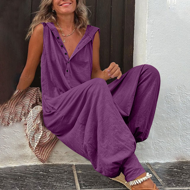 Sylvia™ - Vintage Jumpsuit Sommer
