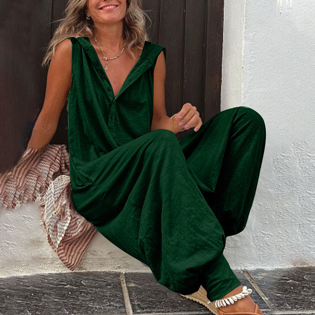 Sylvia™ - Vintage Jumpsuit Sommer