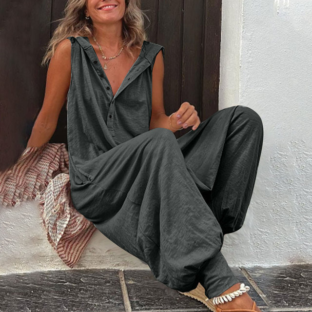 Sylvia™ - Vintage Jumpsuit Sommer