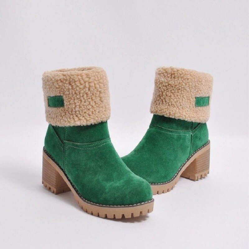50%| Caroline™- Warme Pelzstiefel