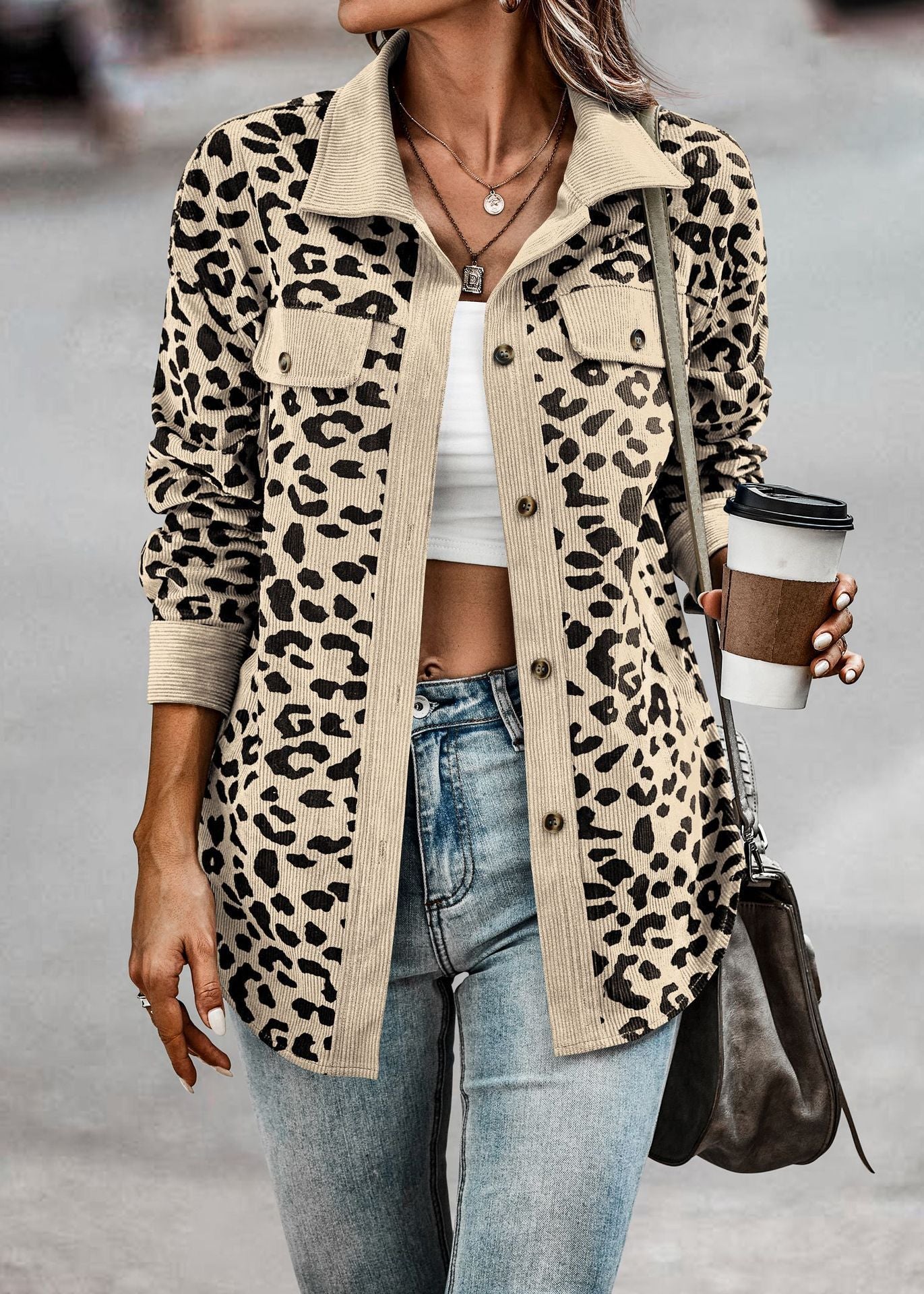 Senna™ - Dschungel Chic Leopard Jacke