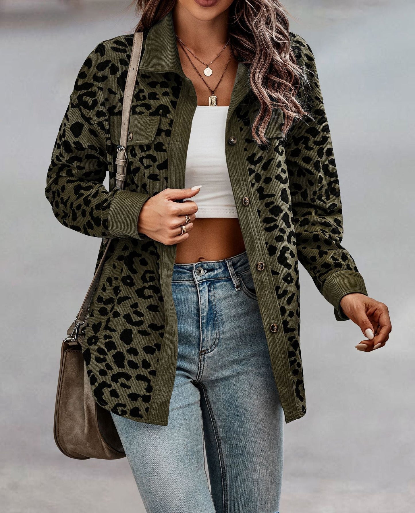 Senna™ - Dschungel Chic Leopard Jacke