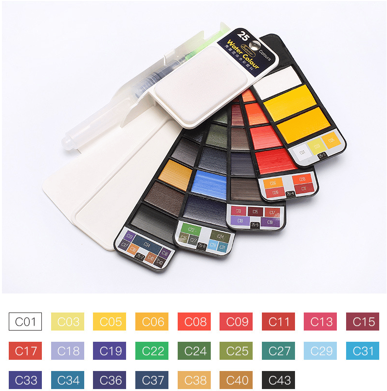 ArtWander™ - Tragbares Aquarell-Abenteuer-Set