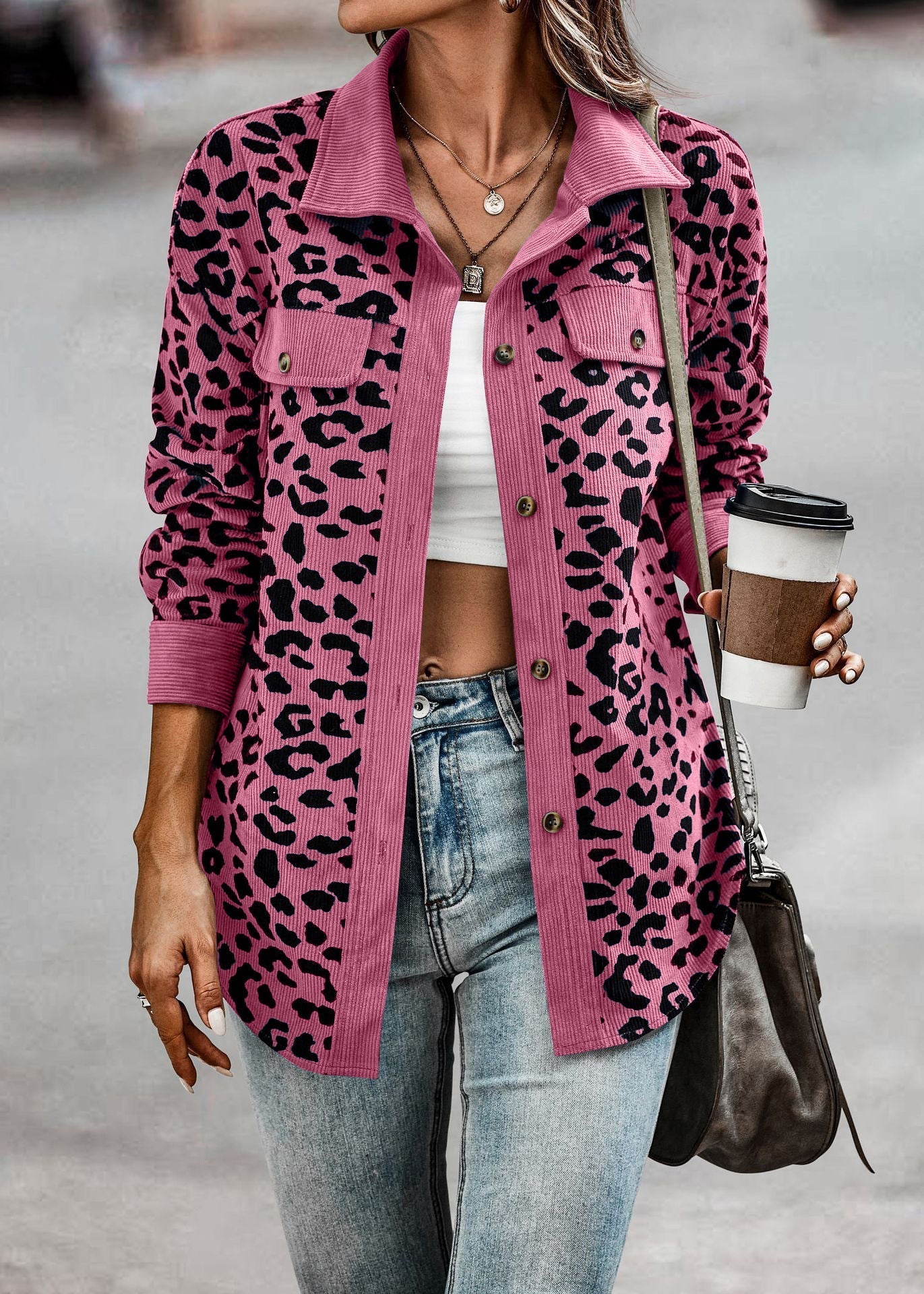 Senna™ - Dschungel Chic Leopard Jacke