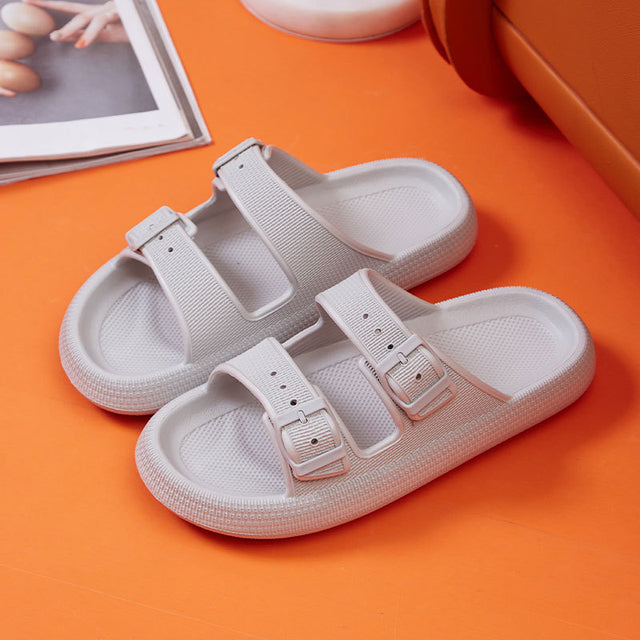 Mella™ - Weiche Sohle Kissen Slides Sandalen