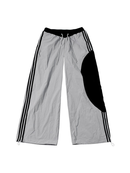 Großstadtentdecker™ - Oversized Jogginghose mit breitem Bein