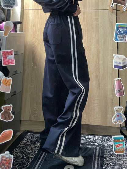 Harajuku™ - Oversized Cargo-Jogginghose mit breitem Bein