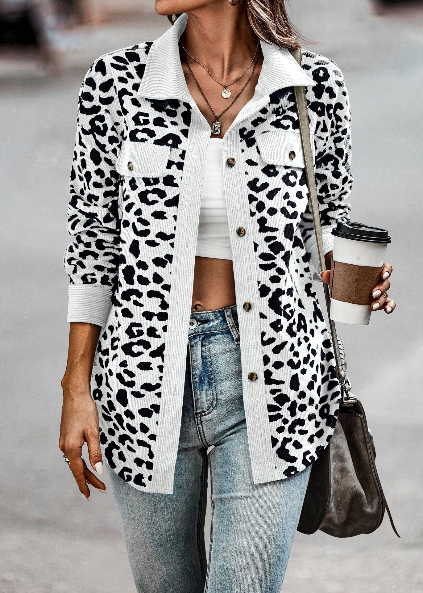 Senna™ - Dschungel Chic Leopard Jacke