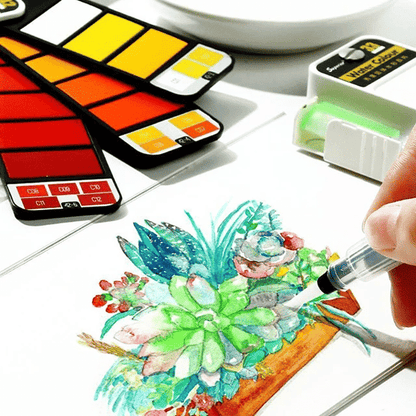 ArtWander™ - Tragbares Aquarell-Abenteuer-Set