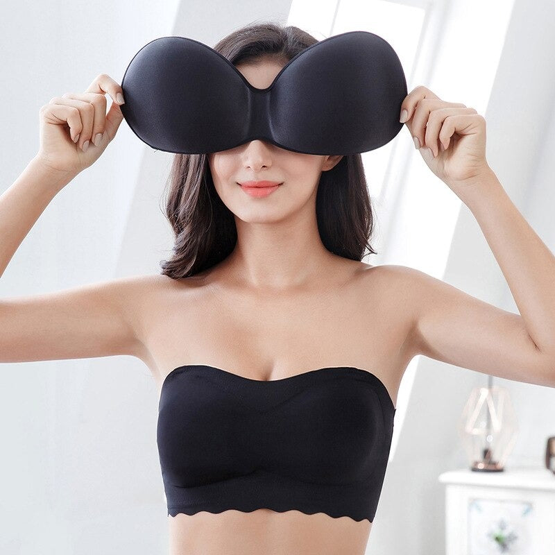 Yasmin™ -  Ohne Bügel BH mit abnehmbaren Trägern