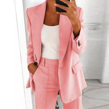 StilMeister™ - Blazer-Set mit Jacke und Hose