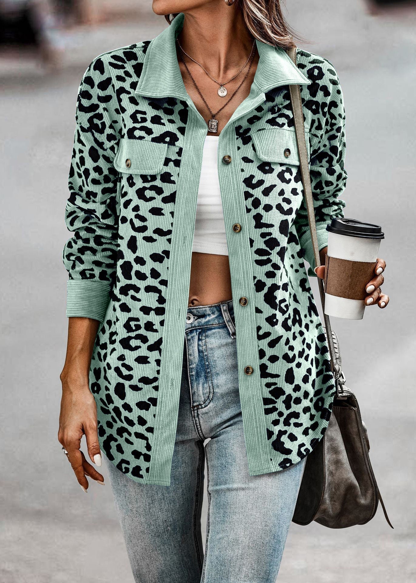 Senna™ - Dschungel Chic Leopard Jacke